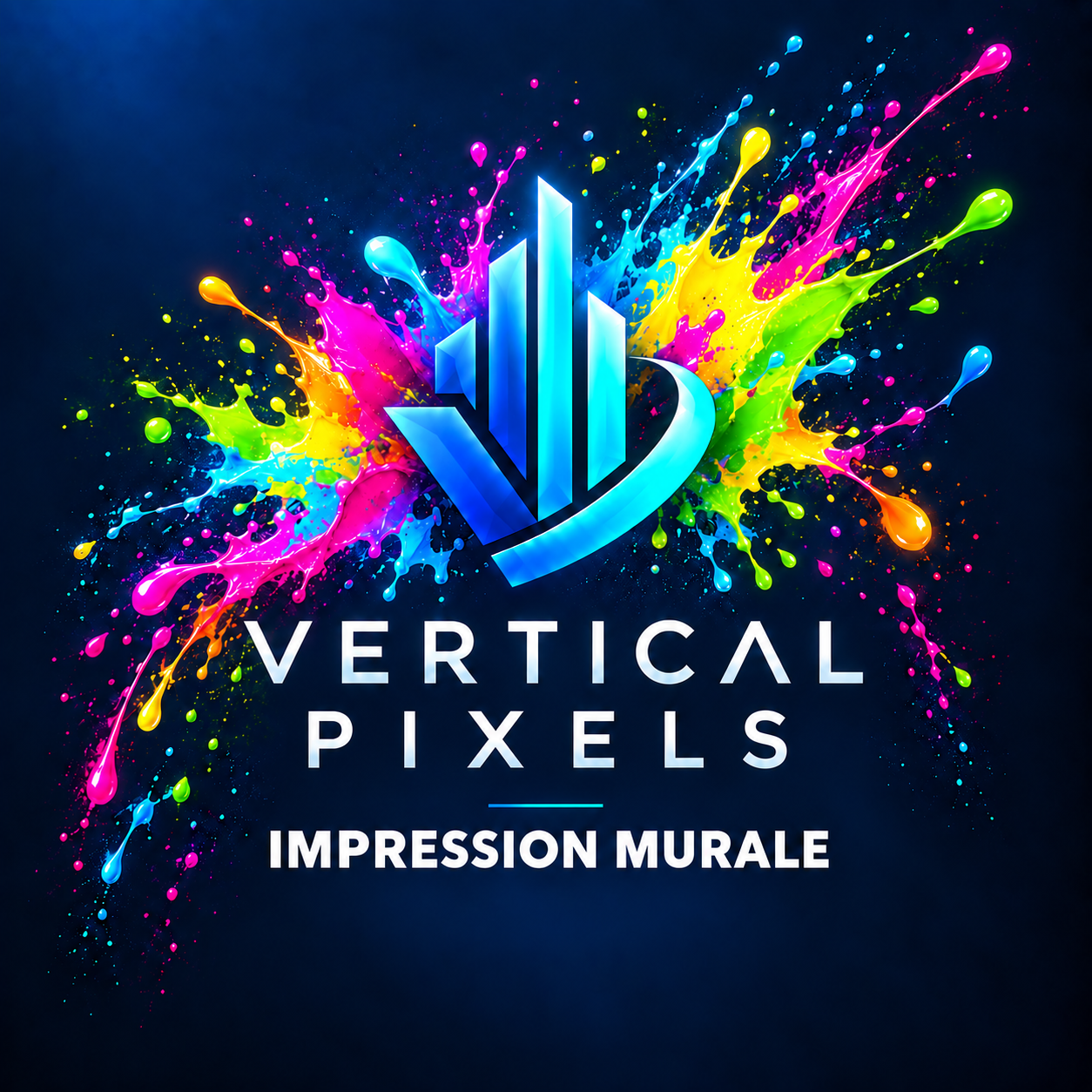 VerticalPixels — Impression murale